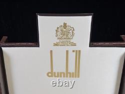Dunhill Storage/Display Case Salesman Box Holds 6 Pipes Light Brown #3