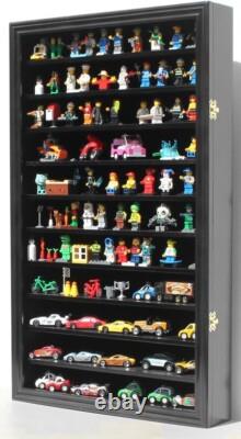 Elegant Diecast Display Case for 1/64-1/43 Scale Cars Wall Mountable Rack