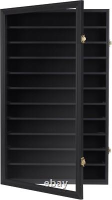 Elegant Diecast Display Case for 1/64-1/43 Scale Cars Wall Mountable Rack