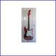 Elegant Lockable Wall Mount Display Case for Electric Guitars with UV Protection