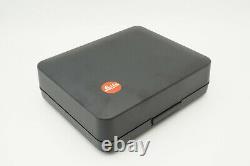 Empty Box Case only No Camera Leica M6 Black Plastic Display Case 10404 #262