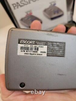 Escort Passport 8500 X50 Radar Detector Red Display With Case and Box