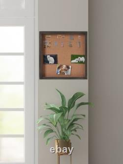 Extra Large Shadow Box 20x20, Square Boxes Display Cases Weathered Black