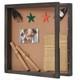 Extra Large Shadow Box 20x20, Square Shadow Boxes Display Cases with Hinged D