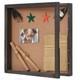 Extra Large Shadow Box 20x20, Square Shadow Boxes Display Cases with Hinged D