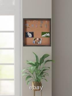 Extra Large Shadow Box 20x20, Square Shadow Boxes Display Cases with Hinged D