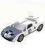 FORD GT40 #10 LAP RECORD 24H LE MANS 1964 WithDISPLAY CASE 1/18 CAR SPARK 18S409