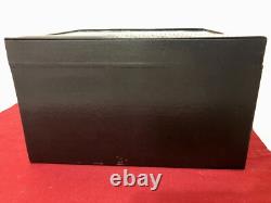 For 20 Watches Box Showcase Display Jewel Case Housing Black