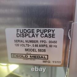 Fudge Puppy Display Case Gold Medal Concession Clean Excellent Condition! LN