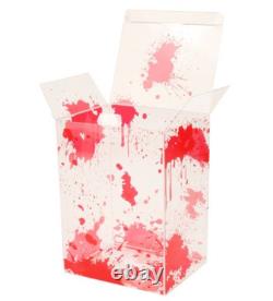 Funko POP! Blood Red Splatter 0.5mm Protectors Cases Storage 4 Display Boxes
