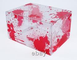 Funko POP! Blood Red Splatter 0.5mm Protectors Cases Storage 4 Display Boxes