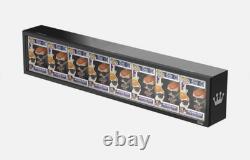 Funko Pop Display Case 8 Pop Display Case Black
