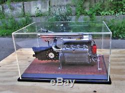 GMP 16 TURBO OFFY Offenhauser Indy 500 race car engine orig. Box display case