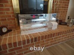 Geovanni Plastics Acrylic Mirrored Display Case 3 Shelf Wall Mount 34x14x4