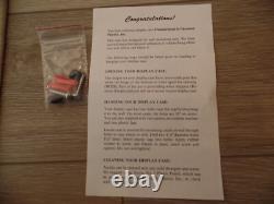 Geovanni Plastics Acrylic Mirrored Display Case 3 Shelf Wall Mount 34x14x4