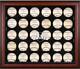 Giants Logo Mahogany Framed 30-Ball Display Case Fanatics