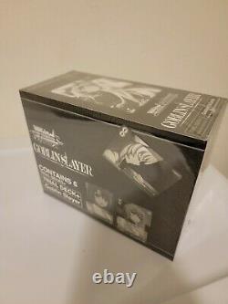 Goblin Slayer Weiss Schwarz Trial Deck + English Edition Display Box Sealed