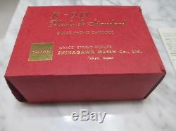 Grace F-9 Cartridge And Genuine Grace Rs9d Stylus & Specs In Display Case + Box