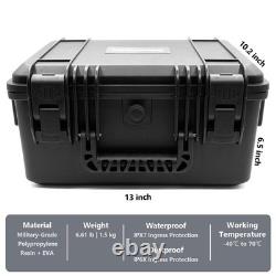 Graded Card Case Baseball Trading Card Storage Box with Dividers & Organizer
