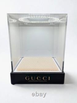 Gucci Diamantissima Watch Display Box Case Black Acrylic Extremely Rare