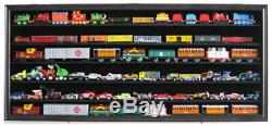 HO / RR Scale Model Train Hot wheels Display Case Cabinet Shadow Box- HW05-MAH