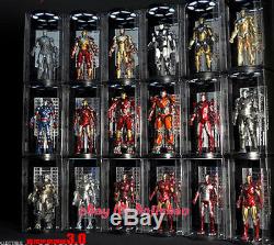 Hall of Armor 3.0 1/6 Scale Iron Man Display Cases Stands Dustproof Show Box Hot