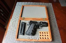gun case display box Hand Crafted Solid wood Storage boxes 