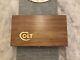 Hand Crafted light Colt Solid wood Storage boxes, gun case, display box. Walnut