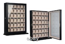Hand Made 30 Watch Cabinet Luxury Case Storage Display Box Jewellery 51