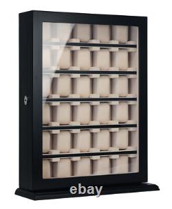 Hand Made 30 Watch Cabinet Luxury Case Storage Display Box Jewellery 51