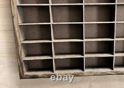 Handcrafted Wood Wall Display Case for Matchbox /Hot Wheels WithCOVER1/64 size