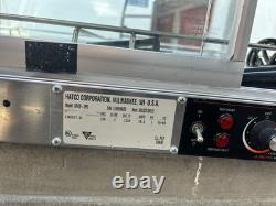 Hatco Two Shelf Full Service Heated Display Case with Curved Glass 45 1/2