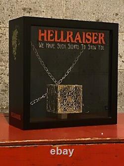 Hellraiser Puzzle Box Pinhead Lament Configuration Custom Display Case Stand