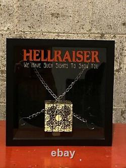 Hellraiser Puzzle Box Pinhead Lament Configuration Custom Display Case Stand