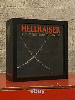 Hellraiser Puzzle Box Pinhead Lament Configuration Custom Display Case Stand