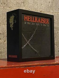 Hellraiser Puzzle Box Pinhead Lament Configuration Custom Display Case Stand