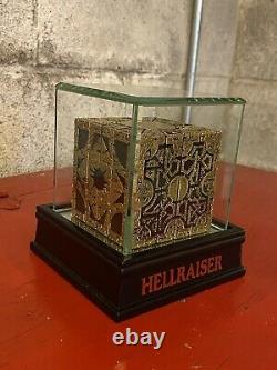 Hellraiser Puzzle Box Pinhead Lament Configuration Display Case Horror Prop