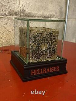 Hellraiser Puzzle Box Pinhead Lament Configuration Display Case Horror Prop