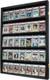 High-Transparency Locking Display Case for Football, Baseball, Basketball Cards