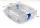 Hinged Display Box Jewelry Box Membrane Denture False Teeth Case 10X10X4cm