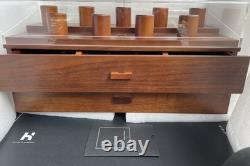 Holme & Hadfield Prime 17 Slot Wooden Watch Display Case Large Watch Box Fathers