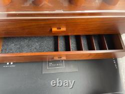 Holme & Hadfield Prime 17 Slot Wooden Watch Display Case Large Watch Box Fathers