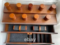 Holme & Hadfield Prime 17 Slot Wooden Watch Display Case Large Watch Box Fathers