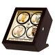 Hot Automatic Anti-magnet 8+6 Rotation Watch Winder Box Case Display NEW