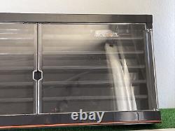 Hot Wheels 50 car Premium Display Case With Collector'55 Chevy Gasser (used)