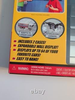 Hot Wheels Classics Collector Showcase Two Cases in Box Wall Display Set