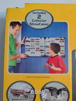 Hot Wheels Classics Collector Showcase Two Cases in Box Wall Display Set