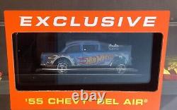 Hot Wheels Display Case Holds 50 Cars includes'55 Chevy BelAir Gasser Exclusive