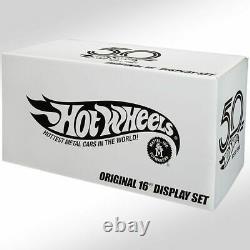 Hot Wheels RLC Original 16 Display Set 50th Anniversary