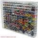 Hot Wheels compatible Display Case fits 144 cars 164 with Side Angled Full View